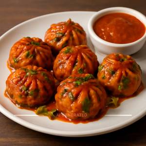 Veg Chilli Momos [6 Pieces]