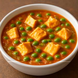 Matar paneer