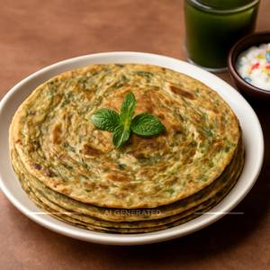 Pudina Paratha