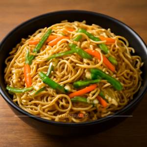 Veg Hakka Noodels