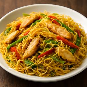 Chicken Singapore Noodles