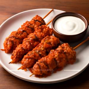 Peri Peri Soya Chaap (dry)