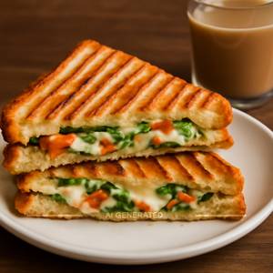 Veg Cheese Grill Sandwich
