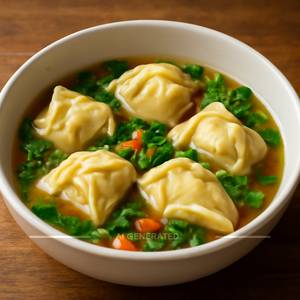 Veg Wonton Soup