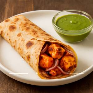Paneer Tandoori Roll