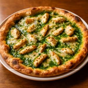 Pesto Chicken Pizza 