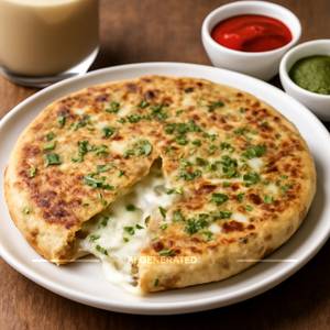 Onion Cheese Paratha