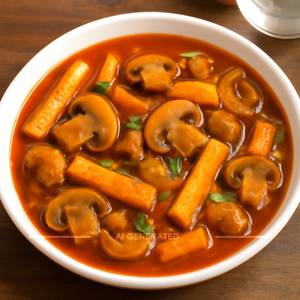 Baby Corn Mushroom Masala