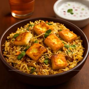 Paneer biryani