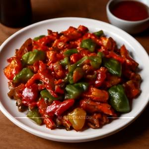 Veg chilli dry