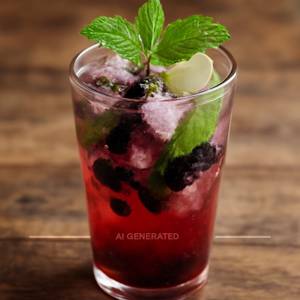 Berry Popping Mojito