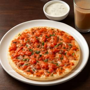 Onion-tomato Mix Uttapam