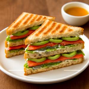 Veg Club Sandwich