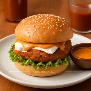 Peri Peri Cheese Burger