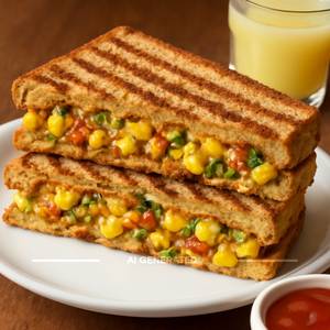 Corn Grilled Sandwich