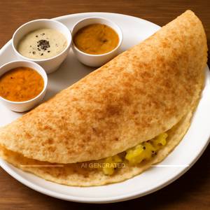 Onion Paper Masala Dosa