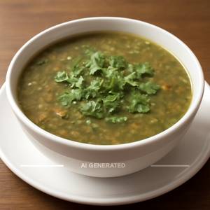 Veg coriander soup