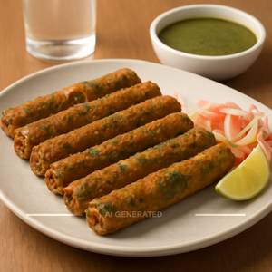 Veg Seekh Kebab(8pcs)