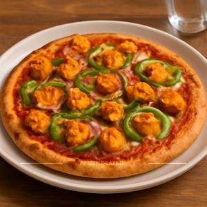 Spicy Paneer Pizza