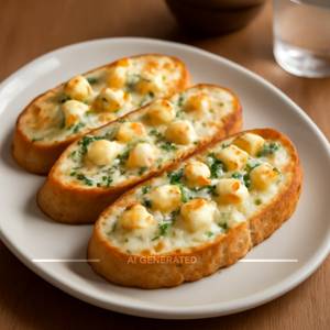 Paneer Cheese Garlic Bread