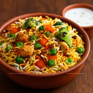 Veg dum biryani
