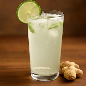 Ginger Lime Soda-
