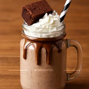 Nutella Brownie Shake