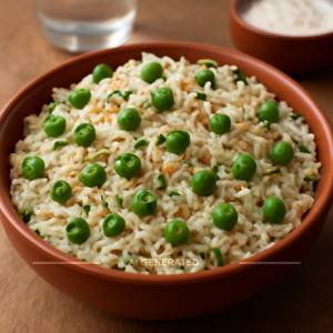 Green Peas Pulao