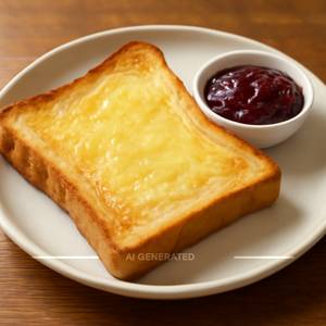 Toast Butter with Jam