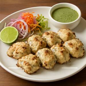 Chicken Reshmi Tikka (Plate)