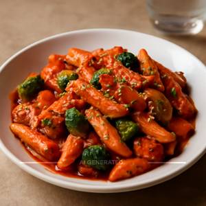 Veg Red Sauce Pasta