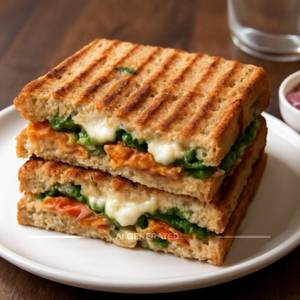 Grilled Veg. Cheese Sandwich