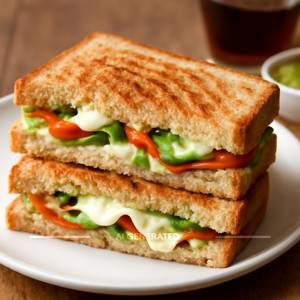 Vegetable cheese sandwich