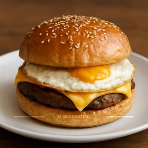 Egg Cheese Burger