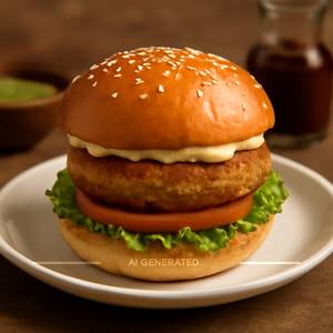 Veg Aloo Tikki Burger