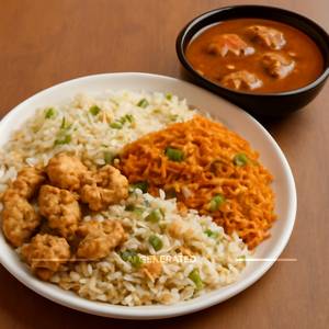 Chicken Triple Fried Rice