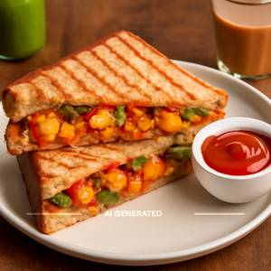Paneer Chilli Sandwich