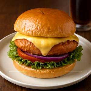 Chicken Cheese Burger