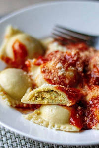 Chicken And Cheese Ravioli