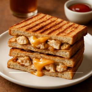 Grilled Chicken Cheese Sandwich