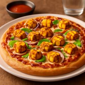 Paneer Tikka Pizza