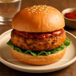 Veg Tikki Burger