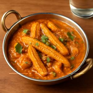 Baby Corn Kadhai 
