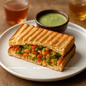 Veg Butter Grilled Sandwich