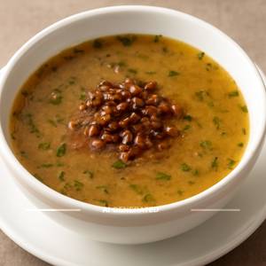 Burnt Garlic Soup