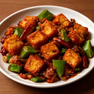 Paneer Chilli Dry