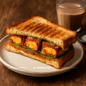 Tandoori Paneer Sandwich