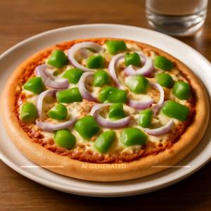Onion Capsicum Pizza