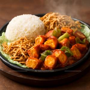 Paneer Chilli Sizzler