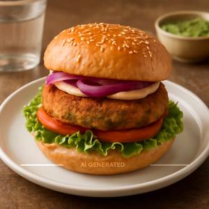 Veg Tikki Burger